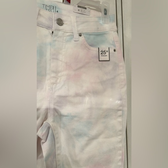 NWT High Rise Straight WHITE Crop Jeans size 6 - Picture 7 of 9